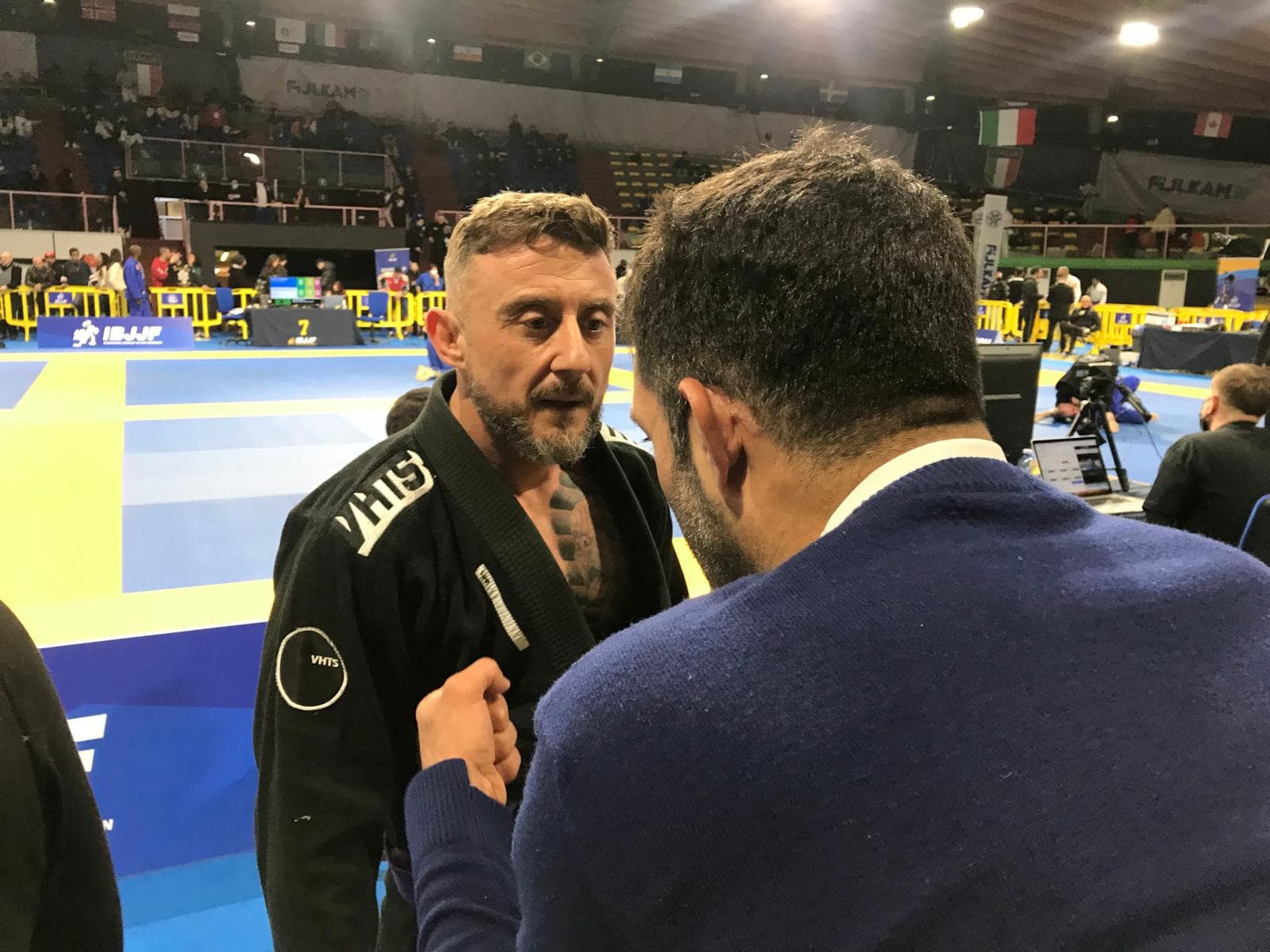 José Luis "Zezinho" en competición de Jiu-Jitsu Brasileño