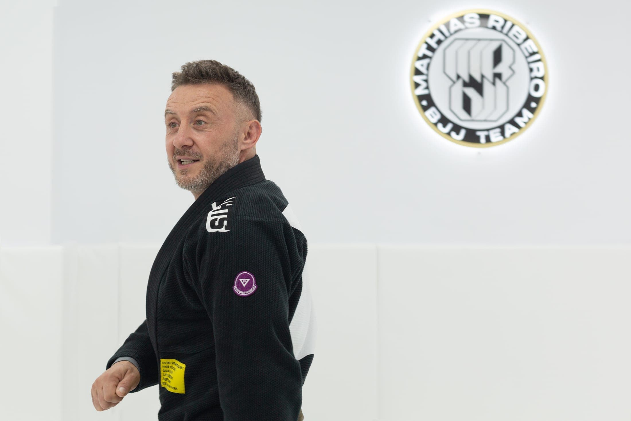 Instructor de Ipanema BJJ Gijón durante una clase
